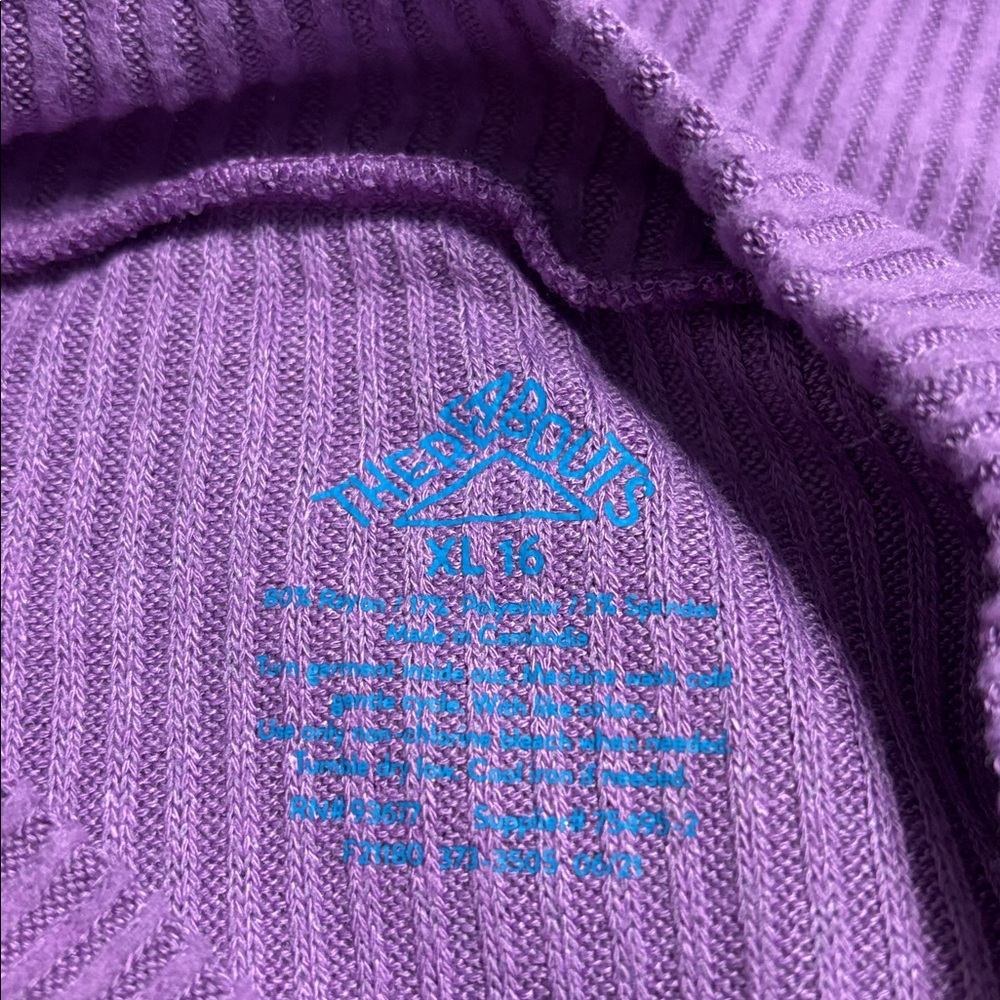 Thereabouts Ribbed Mock Neck Sweater - Picture 6 of 7